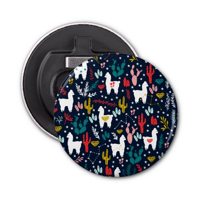 Abrebotellas Alpaca linda (Anverso)