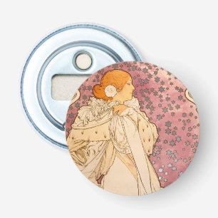 Abrebotellas Alphonse Mucha La Dame Aux Camelias: Art Nouveau 
