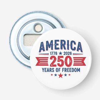 Abrebotellas América 1776 2026 250 Años de Libertad Patriótico