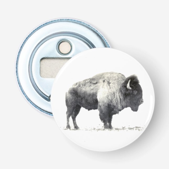 Abrebotellas American Bison (Anverso)