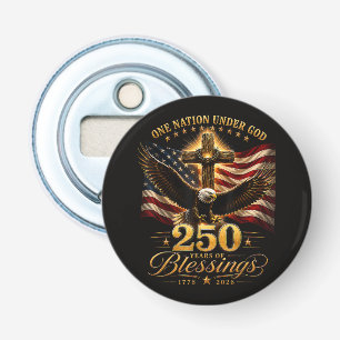 Abrebotellas Americano 250 Aniversario Patriótico USA 4 de Juli