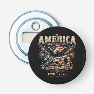 Abrebotellas Americano 250 Aniversario Patriótico USA 4 de Juli