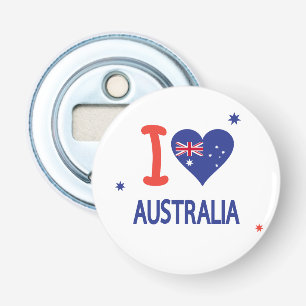 Abrebotellas "AMO AUSTRALIA" Australia día el 26 de enero