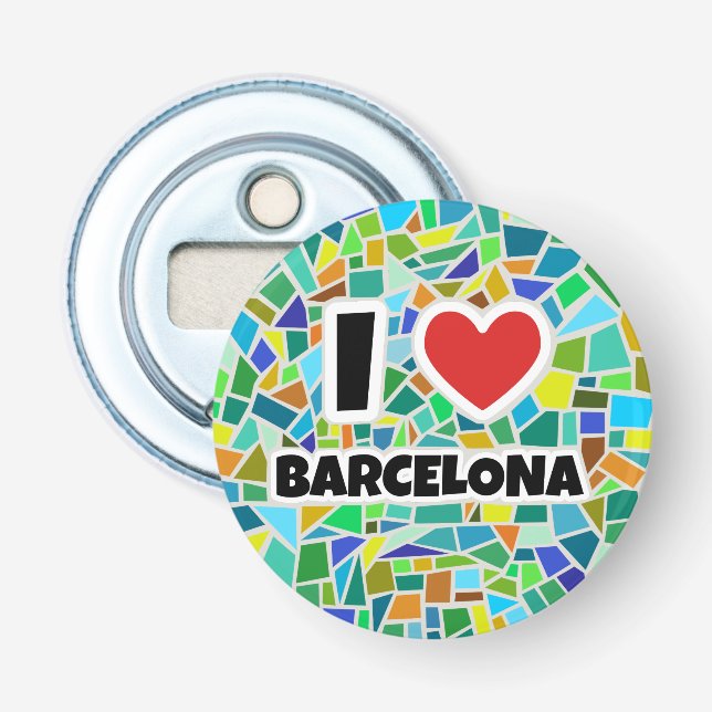 Abrebotellas Amo Barcelona (Anverso)