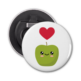 Abrebotellas Amo las manzanas