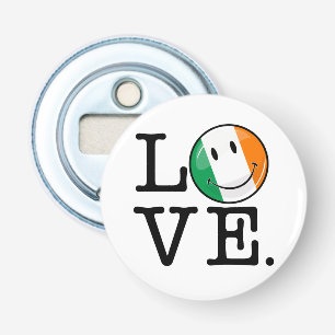 Abrebotellas Amor de la bandera sonriente de Irlanda