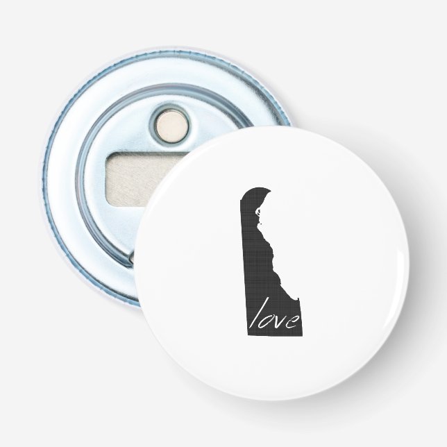 Abrebotellas Amor Delaware (Anverso)