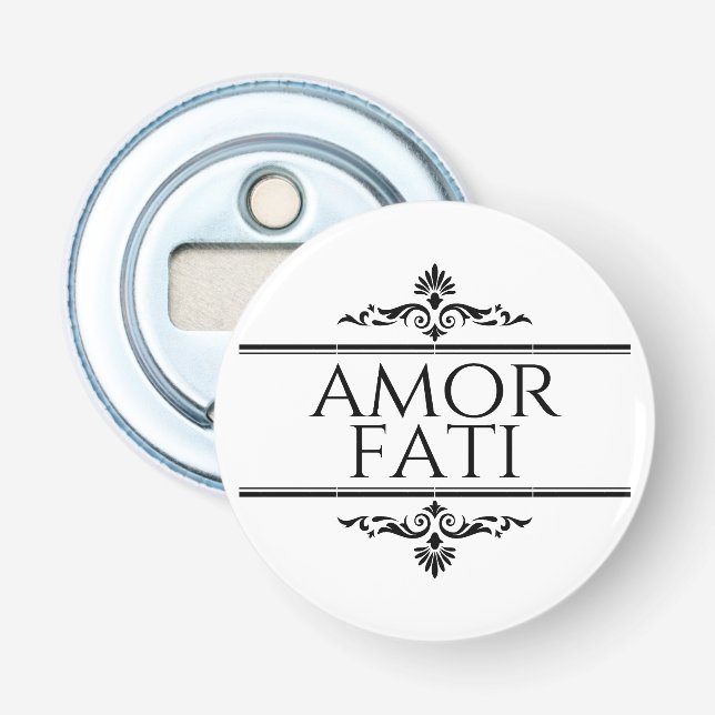 Abrebotellas Amor Fati (Anverso)