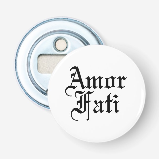 Abrebotellas Amor Fati - Amor Al Destino (Anverso)