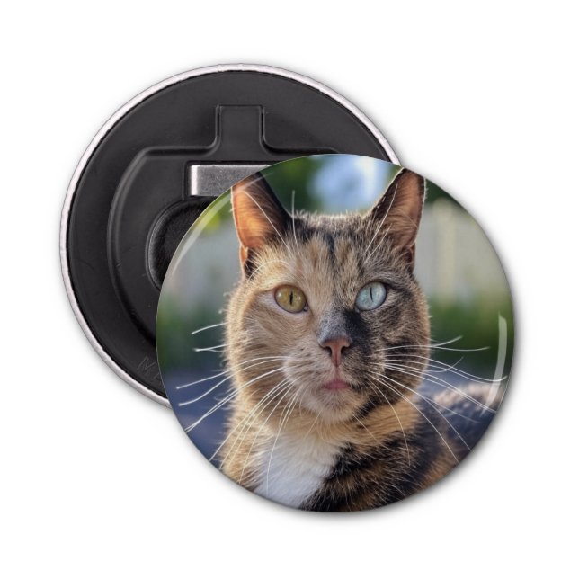 Abrebotellas Añadir Personalizar de fotos de gato (Anverso)