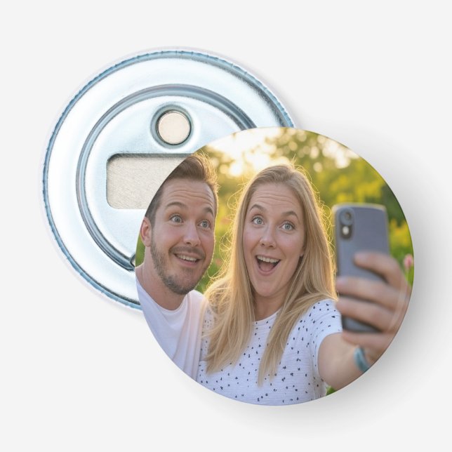 Abrebotellas Añadir Personalizar de selfie (Anverso)