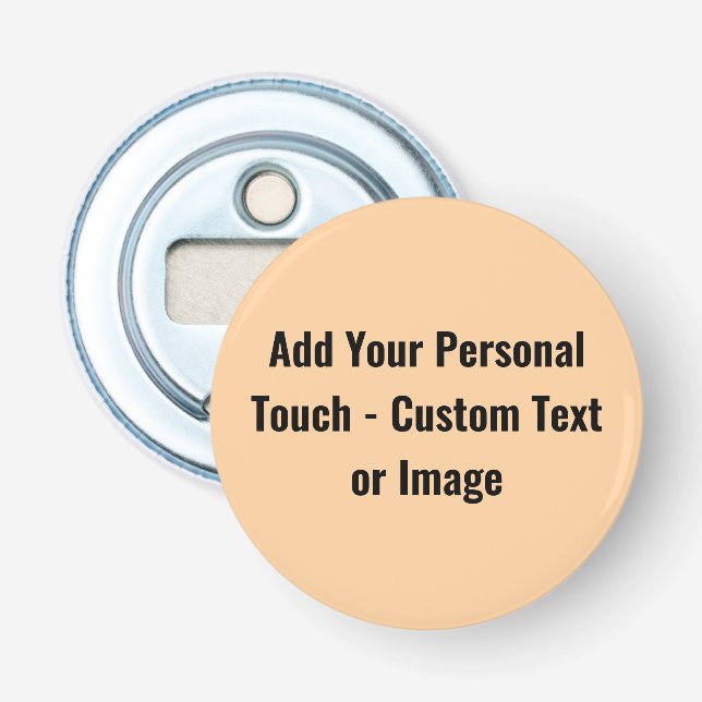 Abrebotellas Añadir tu toque personal - Regalos de Personalizab (Anverso)