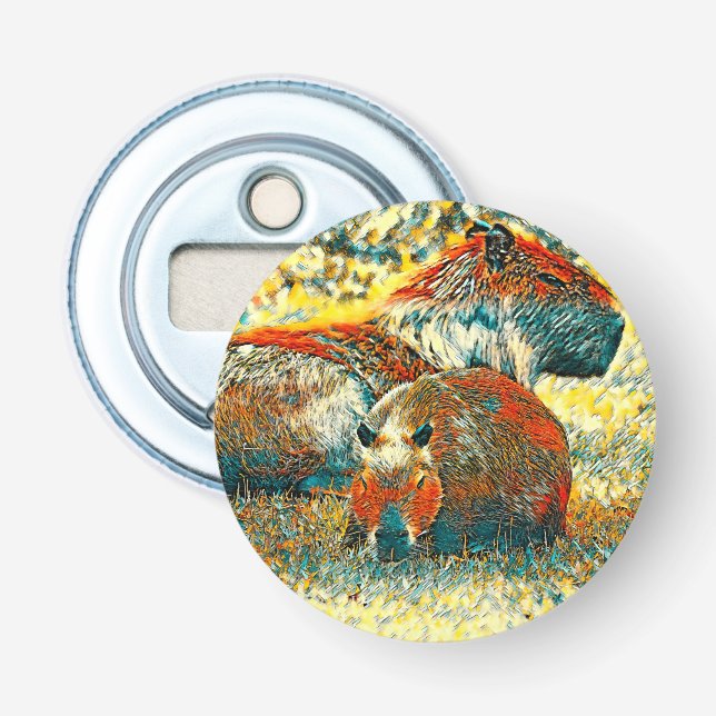 Abrebotellas AnimalArt_Capybara_004 (Anverso)