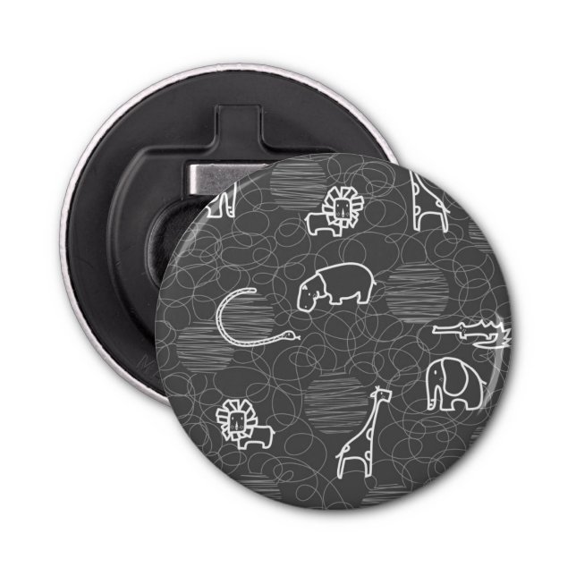 Abrebotellas animales 5 del safari (Anverso)