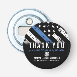 Abrebotellas Aniversario de la Jubilación de la Policía Bandera