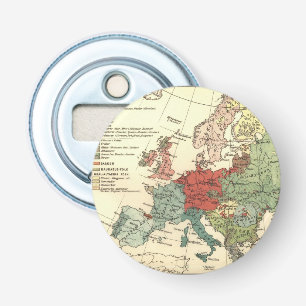 Abrebotellas Antigüedad mundial de los países del mapa de Europ