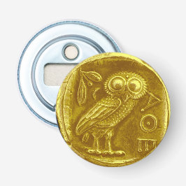 ABREBOTELLAS ANTIQUE OWL GOLD COIN