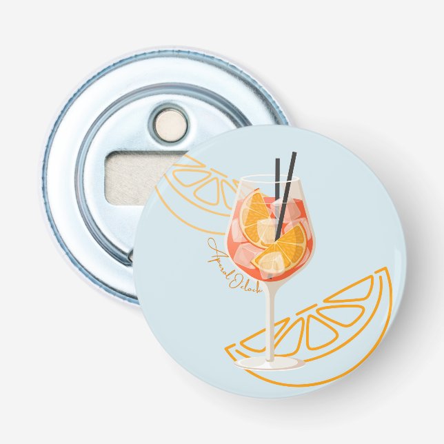 Abrebotellas Aperol en punto (Anverso)