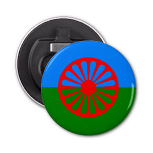 Abrebotellas Apertura de botella de la bandera gitana oficial r