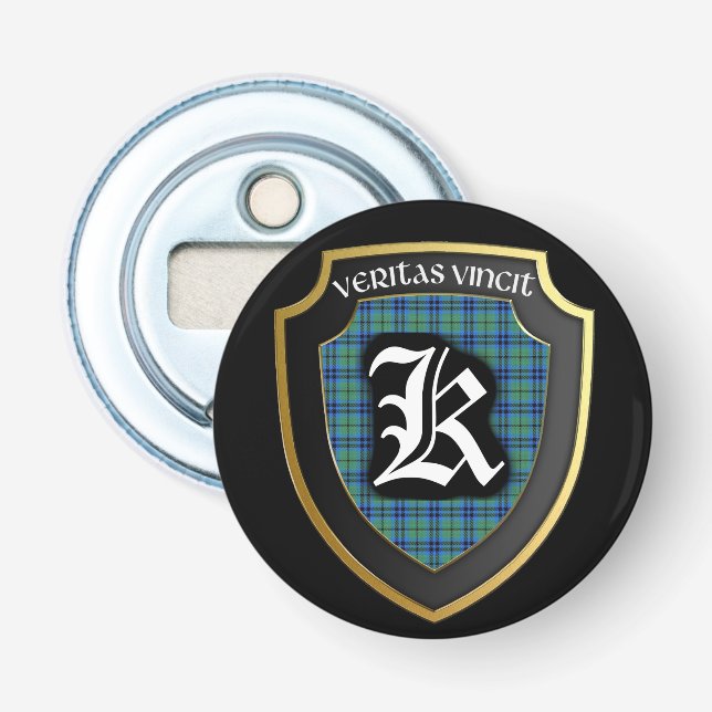 Abrebotellas Apertura de botella del Clan Keith de Escocia (Anverso)