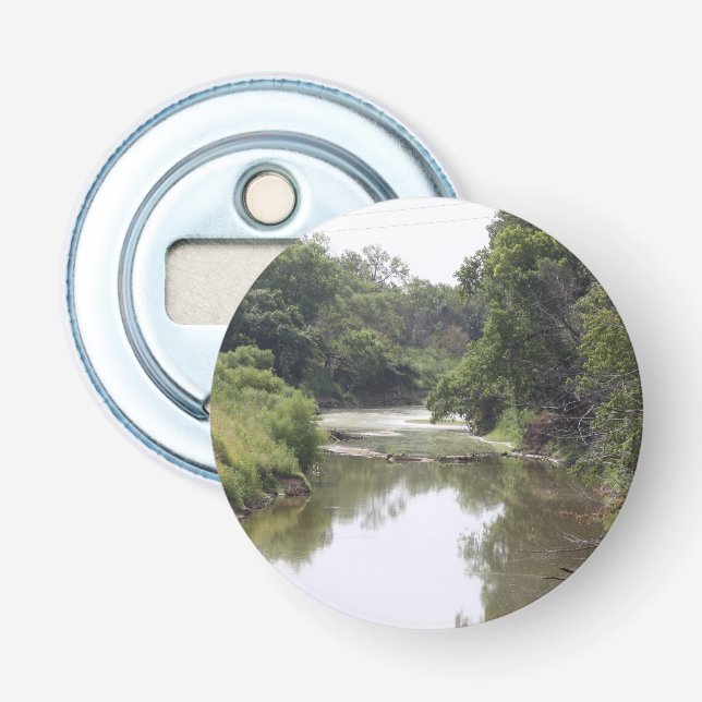 Abrebotellas Apertura de botella del río Chikaskia (Anverso)