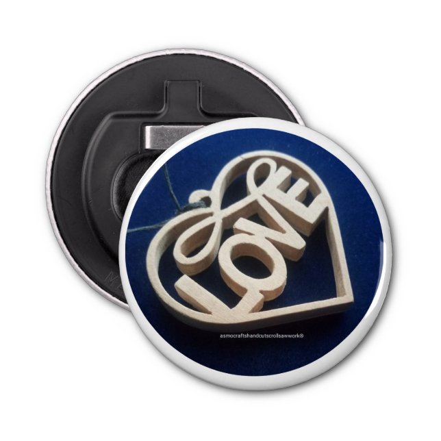 Abrebotellas Apertura de botella redonda (Anverso)