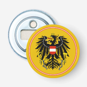 Abrebotellas Apertura de botellas de bandera austriaca, Emblema