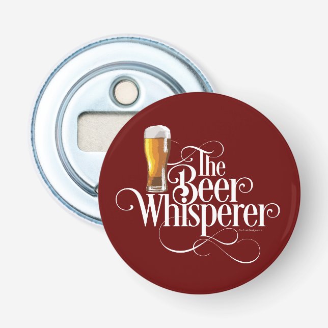 Abrebotellas Apertura de botellas de Beer Whisperer (Anverso)