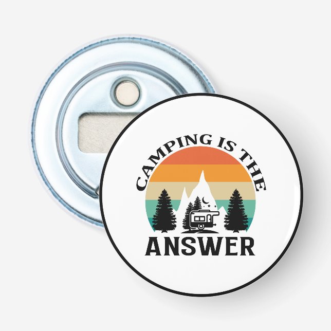 Abrebotellas Apertura de botellas de camping minimalista (Anverso)