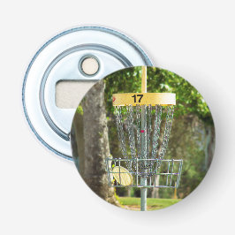 Abrebotellas Apertura de botellas de golf de disco magnético