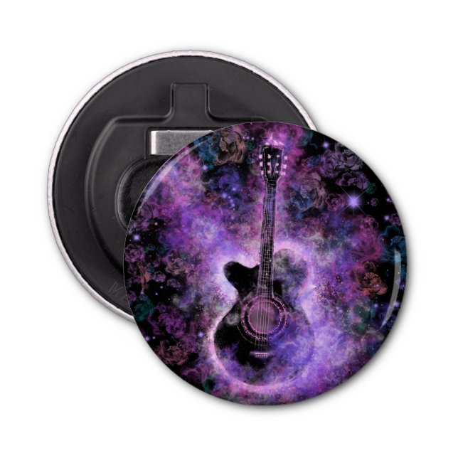 Abrebotellas Apertura de botellas de música de guitarra (Anverso)
