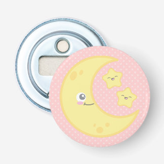 Abrebotellas Apertura de botellas Kawaii Moon y Stars