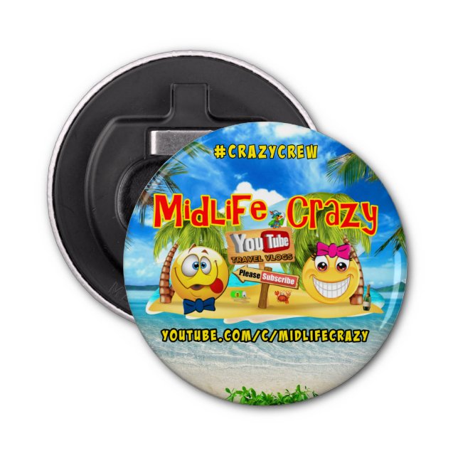 Abrebotellas Apertura de botellas locas (Anverso)