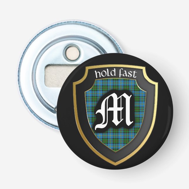 Abrebotellas Apertura de botellas MacLeod de Clan de Escocia (Anverso)