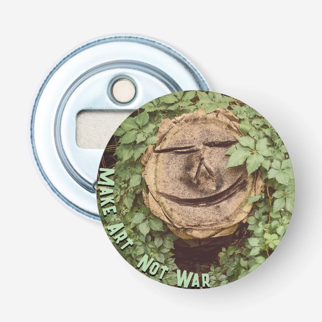 Abrebotellas Apertura de botellas "Make Art" (Anverso)