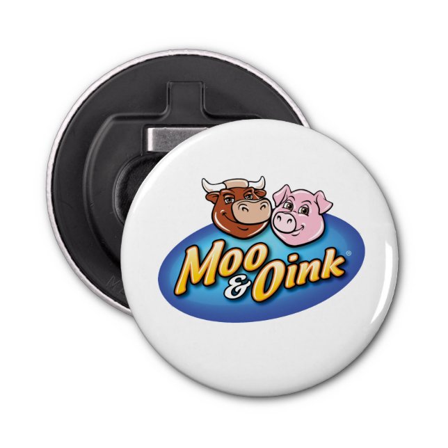 Abrebotellas Apertura de botellas Moo & Oink (Anverso)