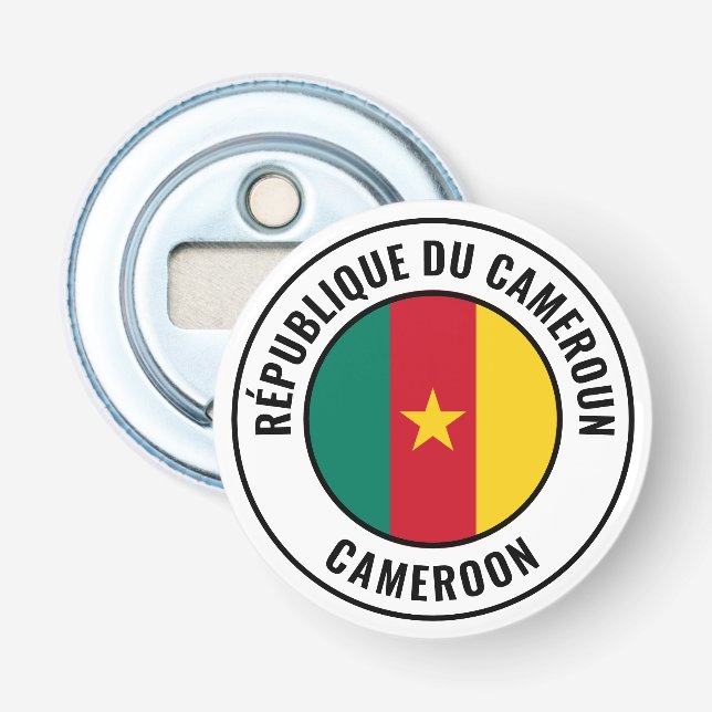 Abrebotellas Apertura de botellas patrióticas de bandera de Cam (Anverso)