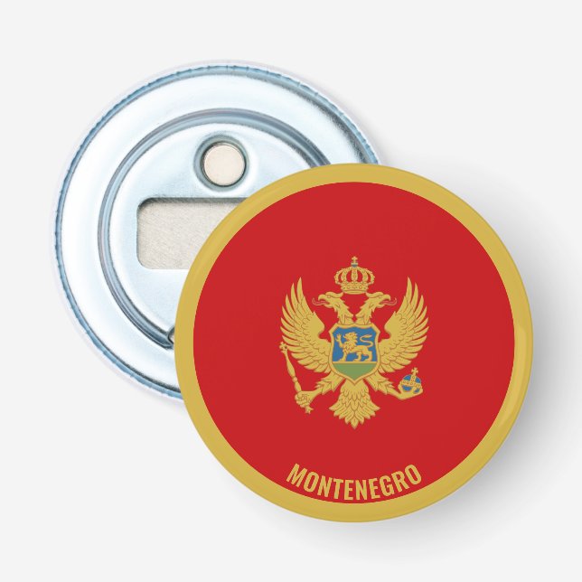 Abrebotellas Apertura de botellas patrióticas de bandera de Mon (Anverso)