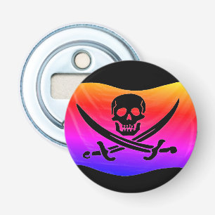 Abrebotellas Apertura de frasco de bandera pirata