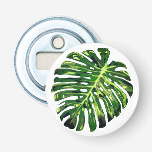 Abrebotellas Apertura de frasco de hojas de monstera tropical