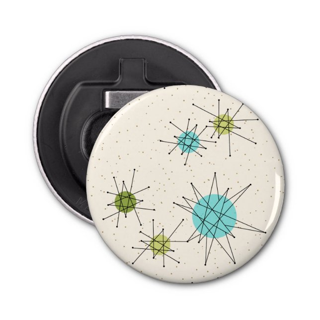 Abrebotellas Apertura del botón Icónico de arranque atómico (Anverso)