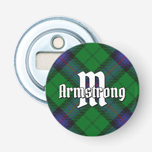 Abrebotellas Apertura del frasco de Clan Armstrong Tartan