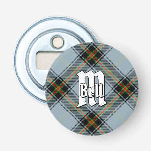 Abrebotellas Apertura del frasco de Clan Bell Tartan