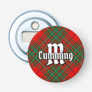 Abrebotellas Apertura del frasco de Clan Cumming Tartan