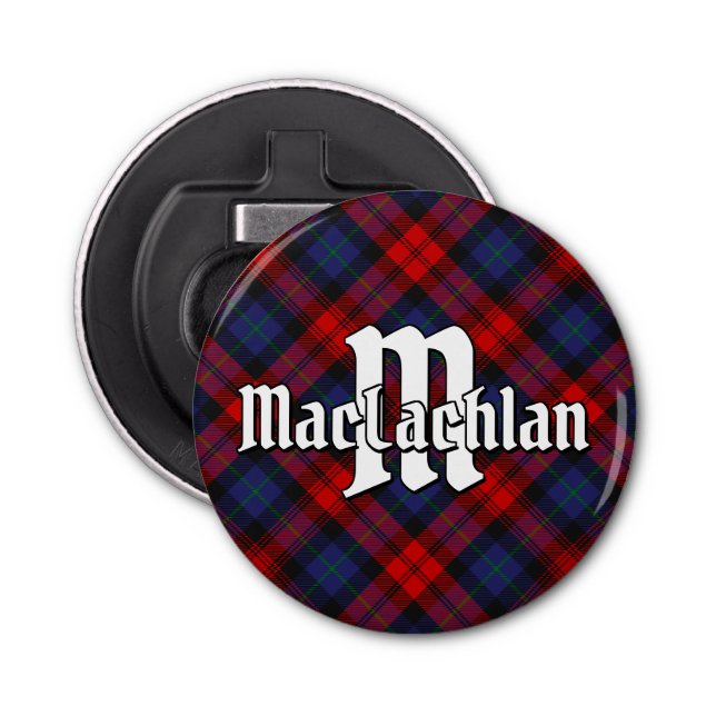 Abrebotellas Apertura del frasco de Clan MacLachlan Tartan (Anverso)