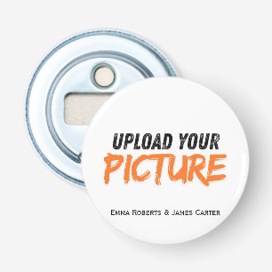 Abrebotellas Apertura del frasco de nombre o foto del personali