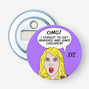 Abrebotellas Apertura del frasco de RETRO COMICS personalizado