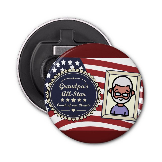 Abrebotellas Apertura del frasco del botón (Anverso)