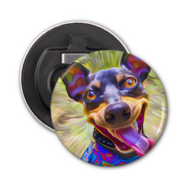 Abrebotellas Apertura del frasco del botón (Anverso)