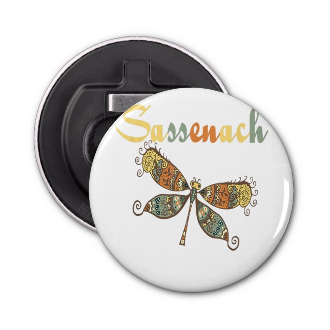 Abrebotellas Apertura del frasco del botón con imán (Anverso)